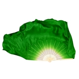 Yingshan Red Real Silk Dance Добавление зеленого фаната Double Double Dance Fan Fan Fan Fan Standard Dancing Fan Fan Fan Fan