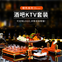 Bar Ktv Supplies Ashtrays High Level Sensuo Ice Cask Upscale Light Lavish Tissue Box Mike Frame Stainless Steel