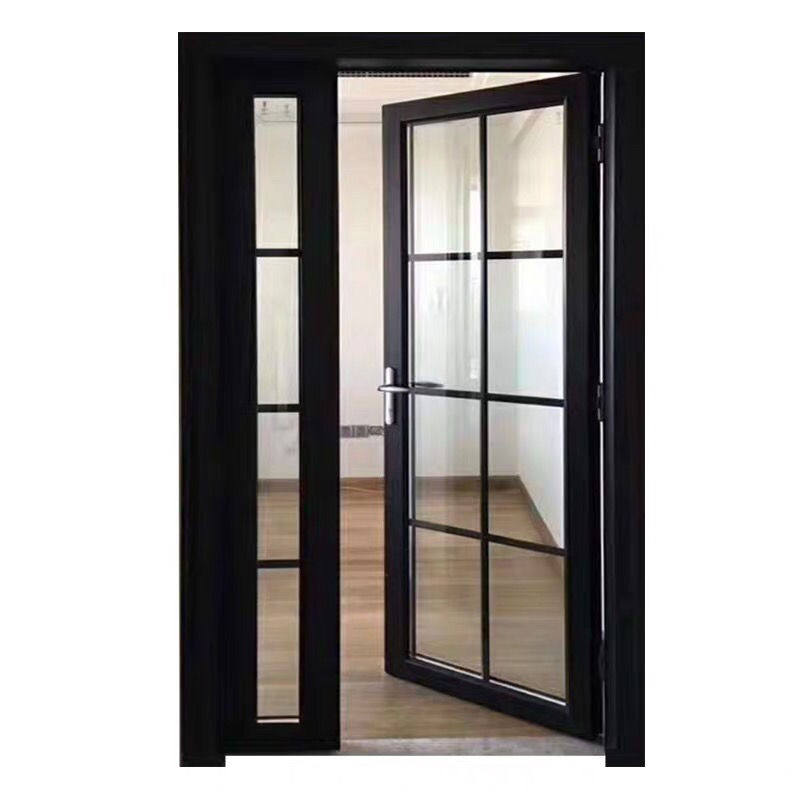 Toilet powder room bathroom titanium magnesium aluminum alloy mother door double door kitchen door balcony glass door leaf tempered