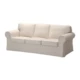 IKEA nội địa mua ghế sofa vải ba chỗ EKTORP - Ghế sô pha