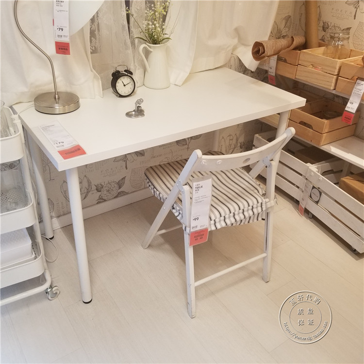 IKEA mua trong nước Limon Addis bàn làm việc máy tính bàn học bàn 120 * 60 cm - Bàn bàn gấp mini