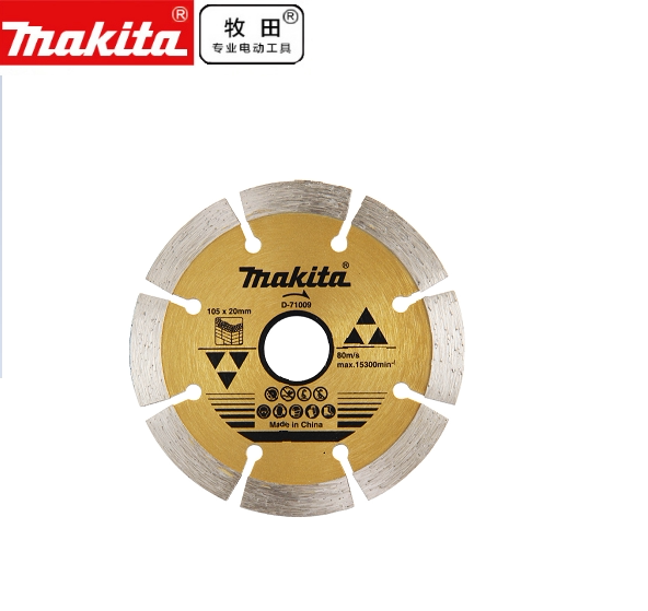 Japan Makita marble diamond saw blade stone marble slotted concrete cutting blade D-71009