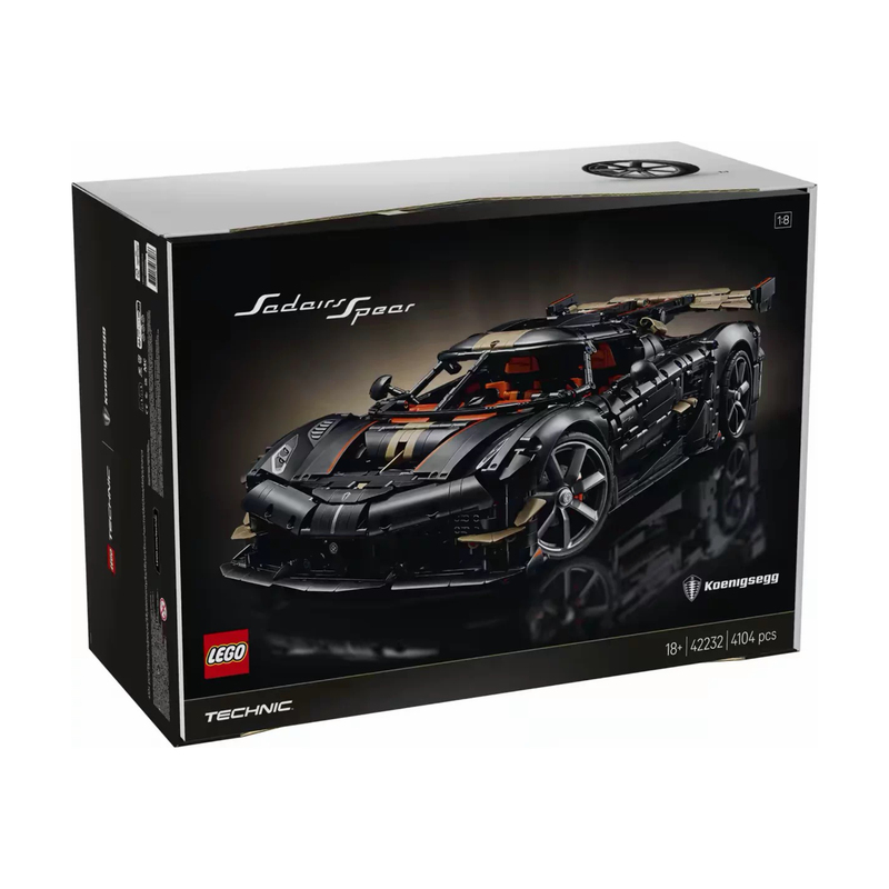 Lego 42232 Technic Series Koenigsegg Supercar Racing Car Children's Building Block Toy Gift Lego 42232 Technic Series Koenigsegg Supercar Racing Car Children's Building Block Toy Gift
