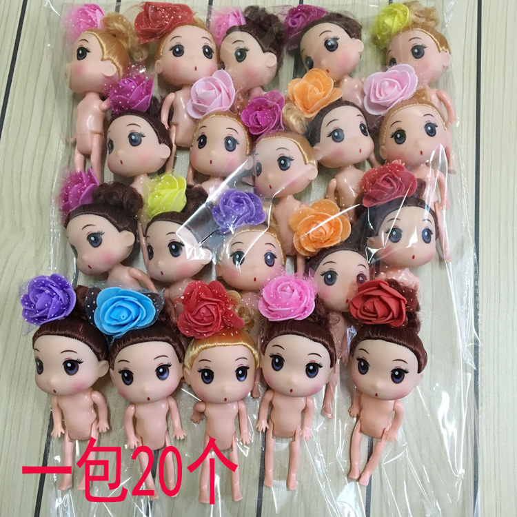 12cm bánh sinh nhật trang trí với bánh trang trí phụ kiện công chúa bối rối búp bê cơ thể khỏa thân bé 20 búp bê cho bé gái