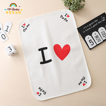 Baby waterproof washable mattress Newborn cotton comfortable and breathable urine isolation pad leak-proof small large menstrual cushion