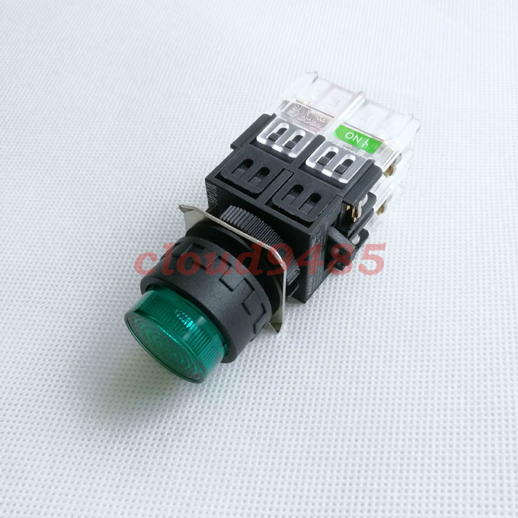 [USD 12.71] KACON K22 K25-K30-27 Self-reset round button switch Φ22 25