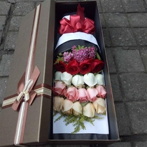 Tanabata rose gift box Marriage proposal wife Rudong Rugao Haimen Donghai Guanyun Guannan same city Valentines Day flowers