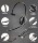 Plantronics/Микрофон дорожной гарнитуры Plantronics C225 C215 C315 C325 C3215 C3225 mini 3