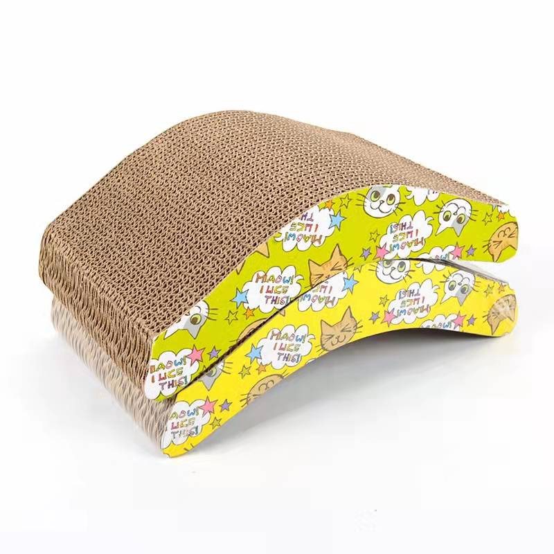 New pet snow mince toy corrugated paper mini-arch bridge grinding claw plate mill grip vent plate grinding machine marxel