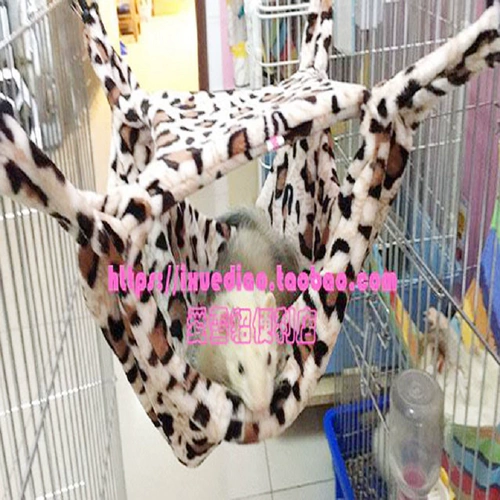 Бесплатная доставка более 68!Осенняя и зимняя подвеска ПЭТ Минк Двойной слой плюшевый буровой гамак/гнездо/леопардовые домашние животные Petonosum