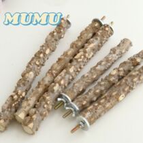 Pepper Wood Stand Pole Parrot Toy Bird Stand Stick Natural Wild Peppercorns Wood Parrot Grinding Claw Stick Shelter Bar XUENGFENG