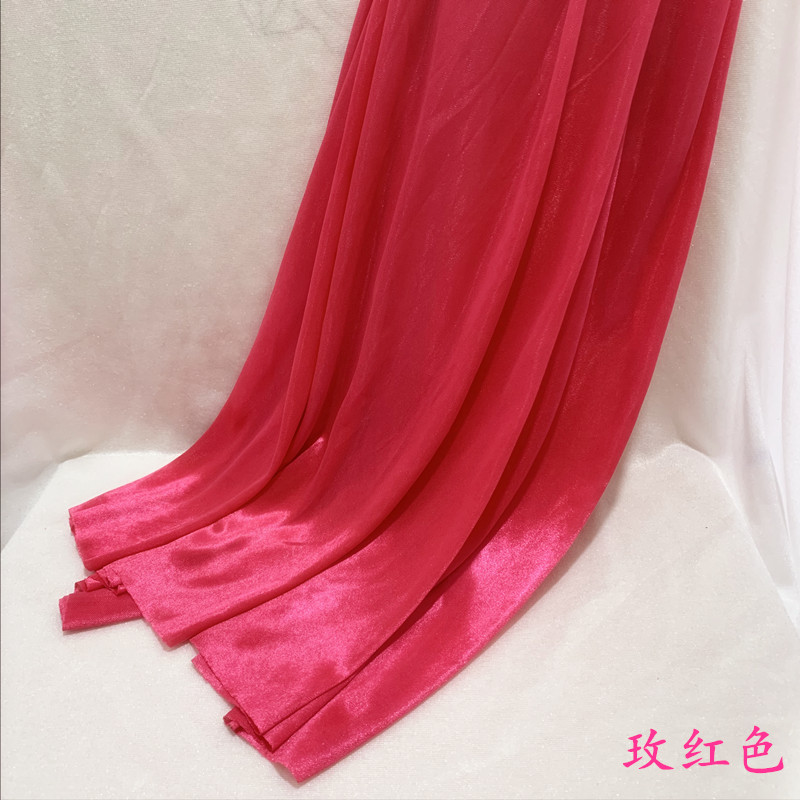 Wedding Celebration Stage Veil Background Arrangement Ice Silk Fabrics Greeting Guests Birthday Party Dessert Table Arrangement Pearlescent Ice Silk