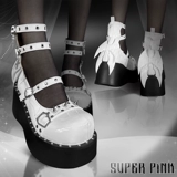 Оригинальная обувь на платформе, Спот (в наличии), стиль Лолита, в стиле панк