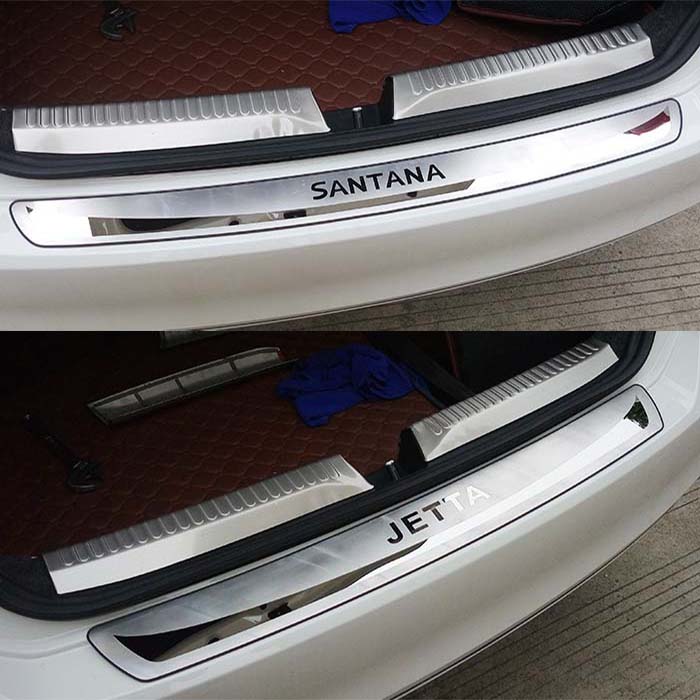 Fos 17 New Santana Shanna New Jetta back-up box rear guard plate rear bumper pedal decorative strip bright strip retrofit
