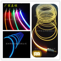 Super bright light guide through body side light emitting fiber light guide fiber light guide fiber light guide soft transparent plastic fiber light guide material