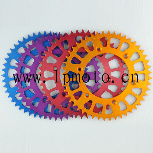 CRF250 CRF450 large tooth rear sprocket rear tooth plate aluminum sprocket chain plate modification