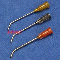 1 inch elbow needle plastic steel needle screw mouth needle screw mouth bending needle bend angle needle mouth glue dispenser needle