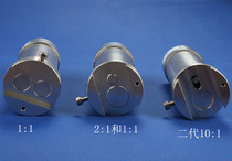 Pneumatic AB dispensing valve flashlight AB glue gun double Liquid dispensing valve mixing tube rubber valve dispensing machine accessories