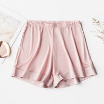 Anti-Walking Light True Silk Safety Pants Woman Thin 30% beats bottom pants Pants Lining Pants Sleeping Pants Home Pants Shorts Exterior Wearing Insurance Pants
