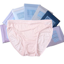 Silk waist knickers womens Mulberry Silk Triangle trousers without trace white shorts