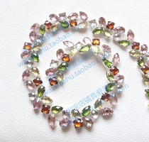 Pink green yellow resin diamond chain hand sewing drill DIY hair accessories sandals pants sleeve clothes collar Diamond decorative accessories