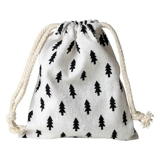 Экологичная ткань для путешествий, сумка для хранения, аксессуар, нижнее белье, униформа, тара, маленькая небольшая сумка, из хлопка и льна