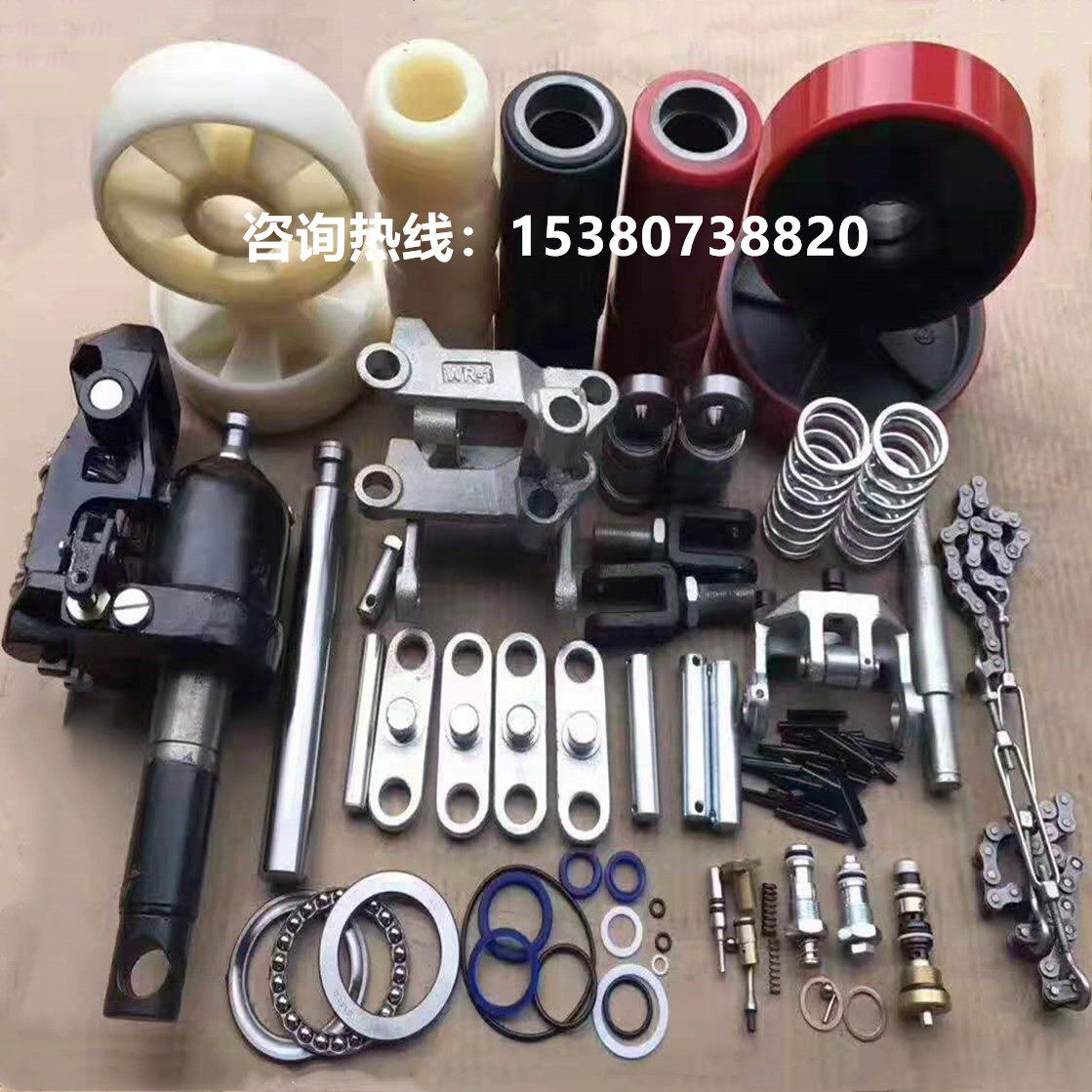 Manual Stack High Ground Cattle Handling Hydraulic Car Accessories Wheels Rack Shaft Clips Pin Snap Spring Oil Cylinder Pump Wheel Swivel Bearings