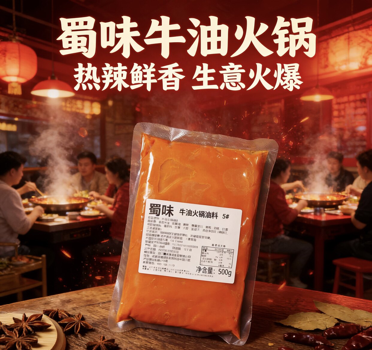 巴蜀味道商用火锅底料工厂