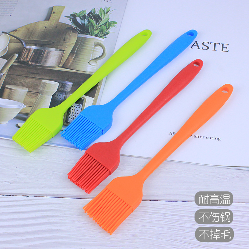 Silicone Brush Barbecue Brush Oil Brush Baking Tool Cake Brushed Food Brush Food Brush High Temperature Resistance