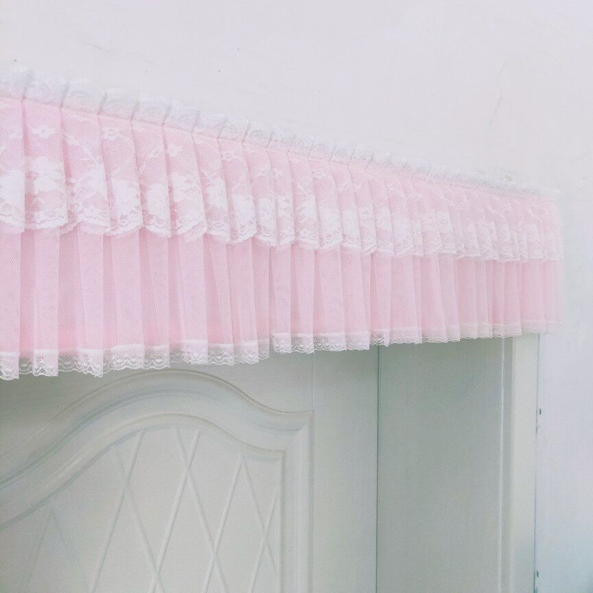 Custom magic stick free of punch pink purple blue white curtain lace curtain mantle door curtain bead curtain head