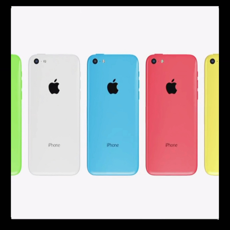 Iphone5C Genuine Apple 5C Unlocked, No Network Lock, Suitable for Students and the Elderly, Backup Phone, Ccd Camera, Game Console 10.3.3
