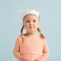 British meri meri childrens birthday party event headdress butterfly bunny feather