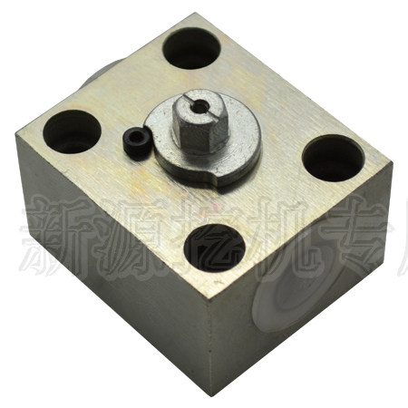 Xinyuan Yuanshan Jinggong Wheel excavator trencher Gun head valve Stop valve Turn valve Tubing adapter original accessories