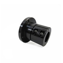Guide shaft support round flange opening and long optical axis fixed support base LFRLC 45# steel material