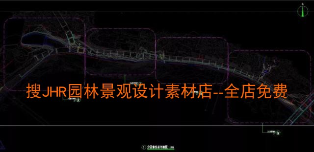 T175美丽乡村特色水景岭南园林滨河景观工程全套施工图-4