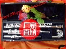 Double mouthpiece flute 16 holes E key C key flute instrument student beginner grade examination professional performance universal