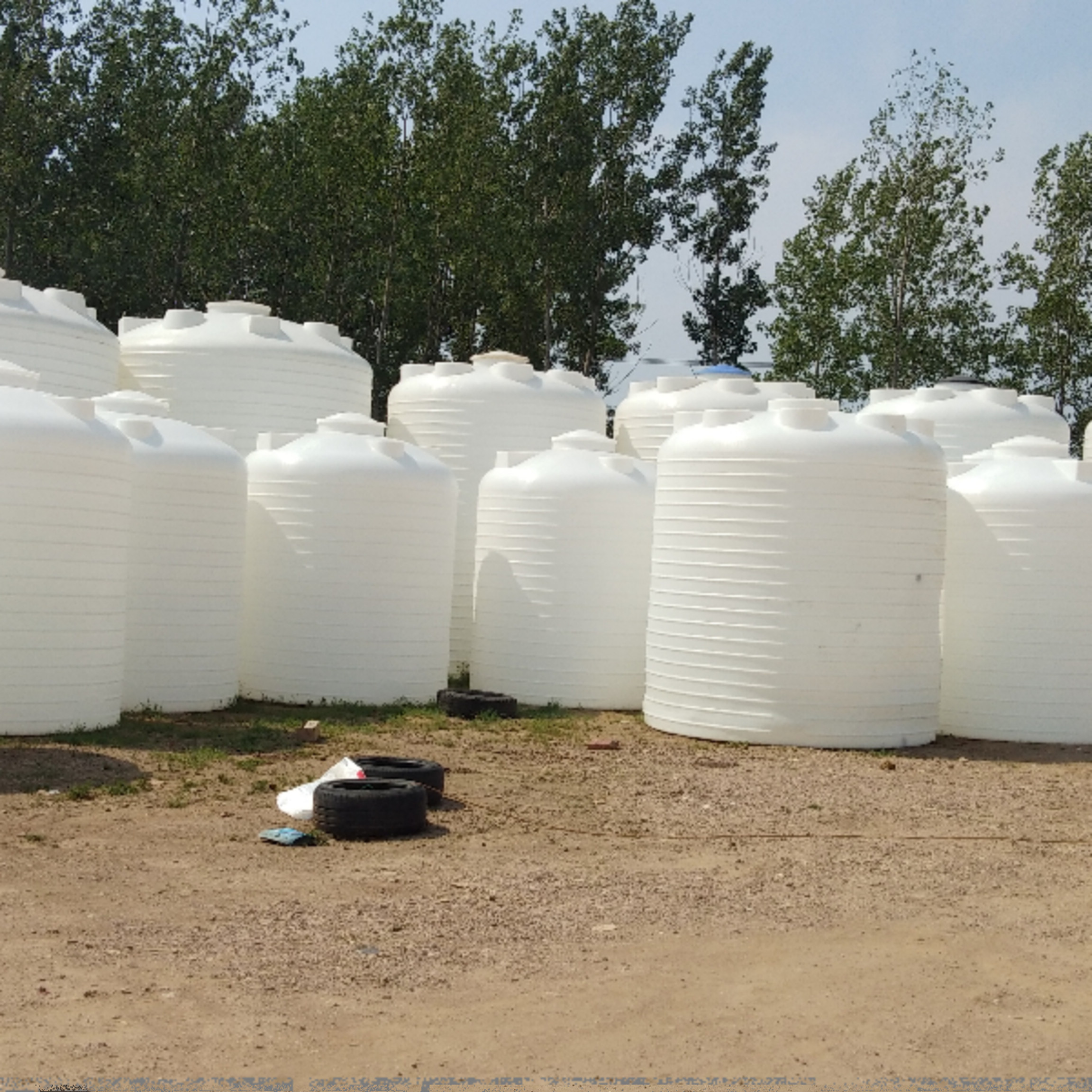 3000L工业用水水箱 储水蓄水水塔 3吨 饮用水专用 水桶 自来水桶