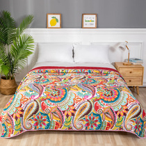 Foreign trade summer cotton air conditioning quilt bed cover single-piece double-sided cotton quilted mattress washable machine washable Korean sandwich