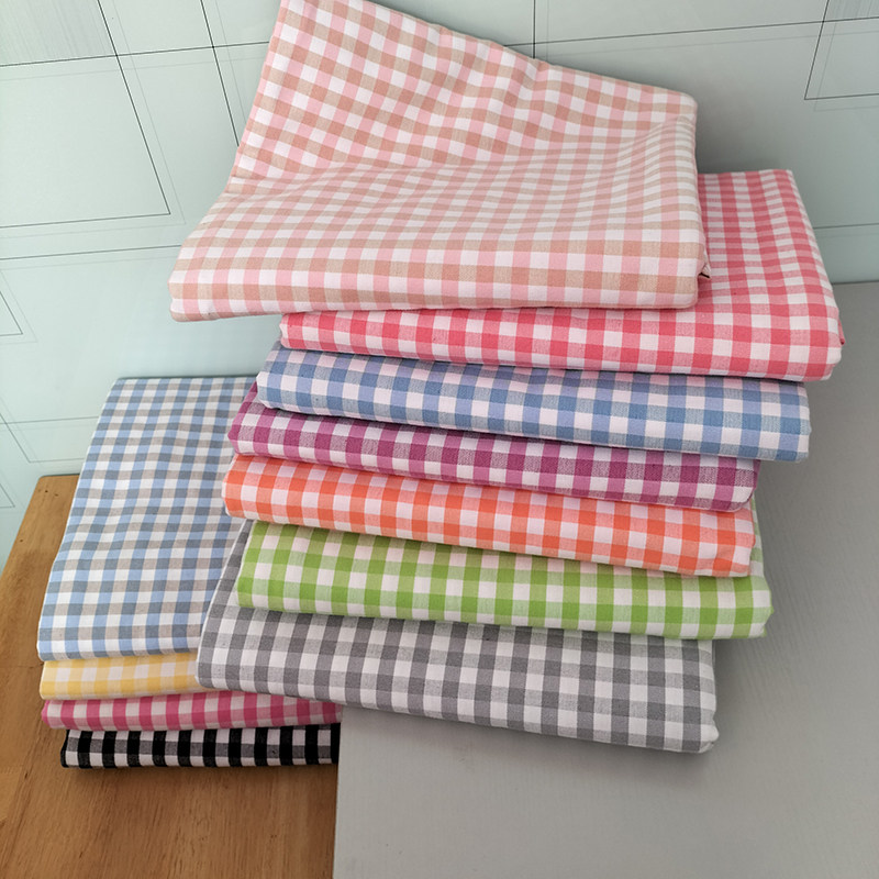 Cotton old coarse cloth bed pure cotton mattress single small lattice 100 cotton cloth single thickened encrypted bedding can not ball