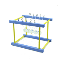 diy technology small production Newton pendulum creative invention childrens science experiment educational toy materials assembly students