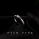 Sterling silver ring female niche design plain ring light luxury 2022 new trendy high-end index finger ring fashion personality single ring