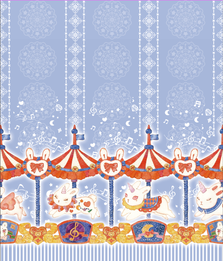 (Mcluster) Unicorn Rabbit Original new Tutto loves to please the collection ~ M55 Meow Star