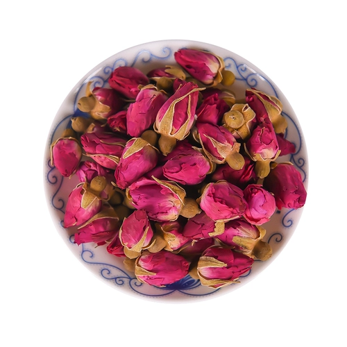 Розовый чай с розой в составе, травяной чай