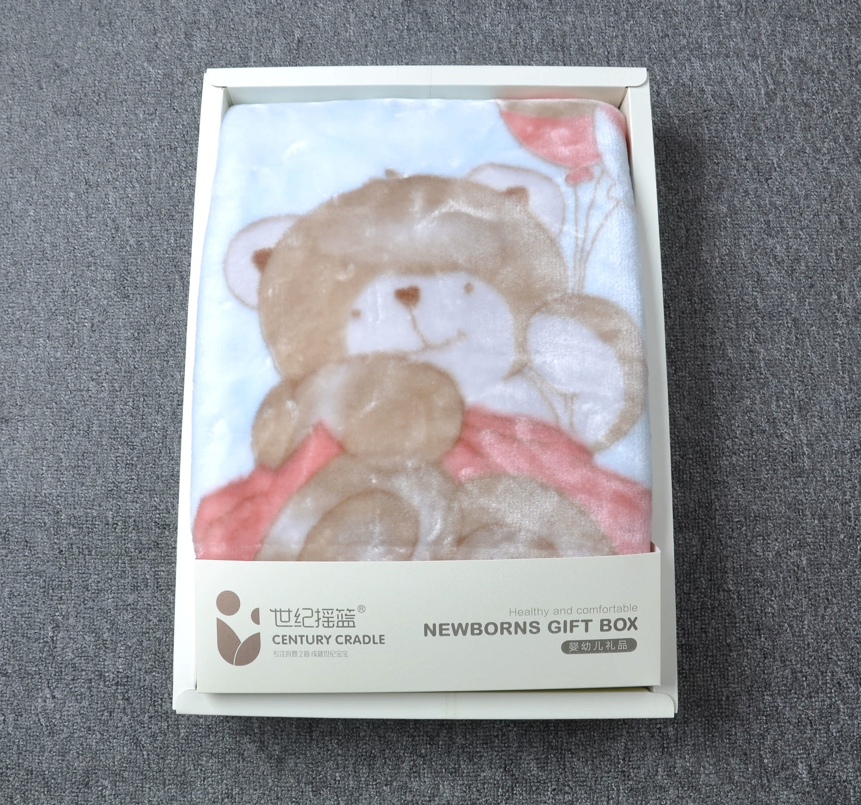 2019 Infant Century Cradle Cartoon Super Soft Blanket Baby Double Cover Blanket