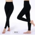 Mùa xuân và mùa thu quần legging cotton cạp cao nữ size lớn Quần dài một mảnh ấm áp Slim dài đẹp bên ngoài mặc quần thun