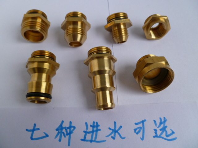 Copper car wash water gun connector Pacifier Pagoda water gun water pipe quick connector Inner wire outer cleaning machine high pressure gun tail
