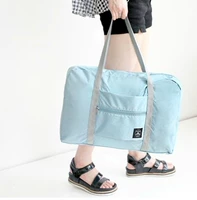 Túi du lịch xách tay nữ xách tay gấp lưu trữ túi dung lượng lớn túi hành lý túi thể dục nam có thể kéo xe đẩy hành lý túi du lịch adidas
