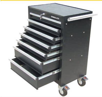 Stanley 7 drawer tool car 93-547-23 steam repair mechanic cabinet with wheels cart-Taobao