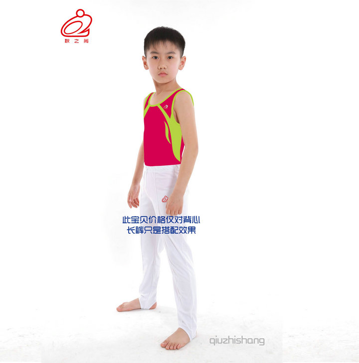 Autumn Shang adults Children's male vest Gymnastics Suit body Training Conqueror Conqueror Conserve Performance Conqueror