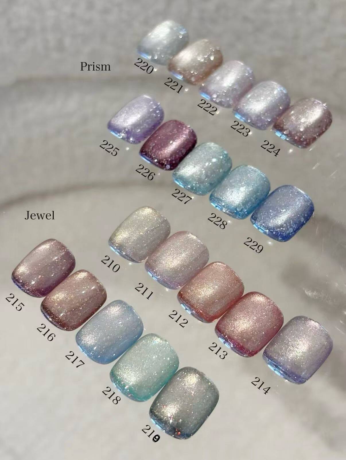 2026 新品enoi PRISM 猫眼胶mg220-mg229 enoi新品猫眼评价- 淘宝网